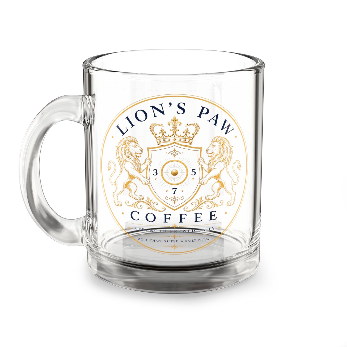 Glass Mug, 10oz