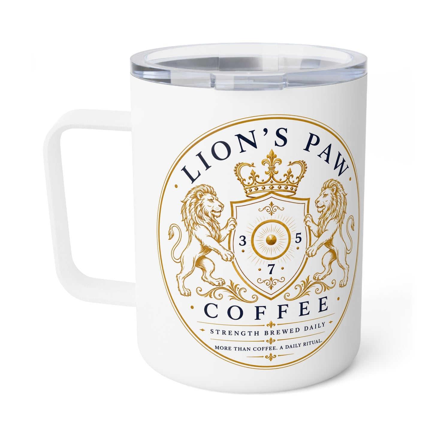 Insulated Coffee Mug, 10oz